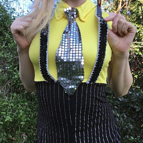 A Wish Come True JumpSuit Dance Wear Circa 1990s - Picture 4 of 5